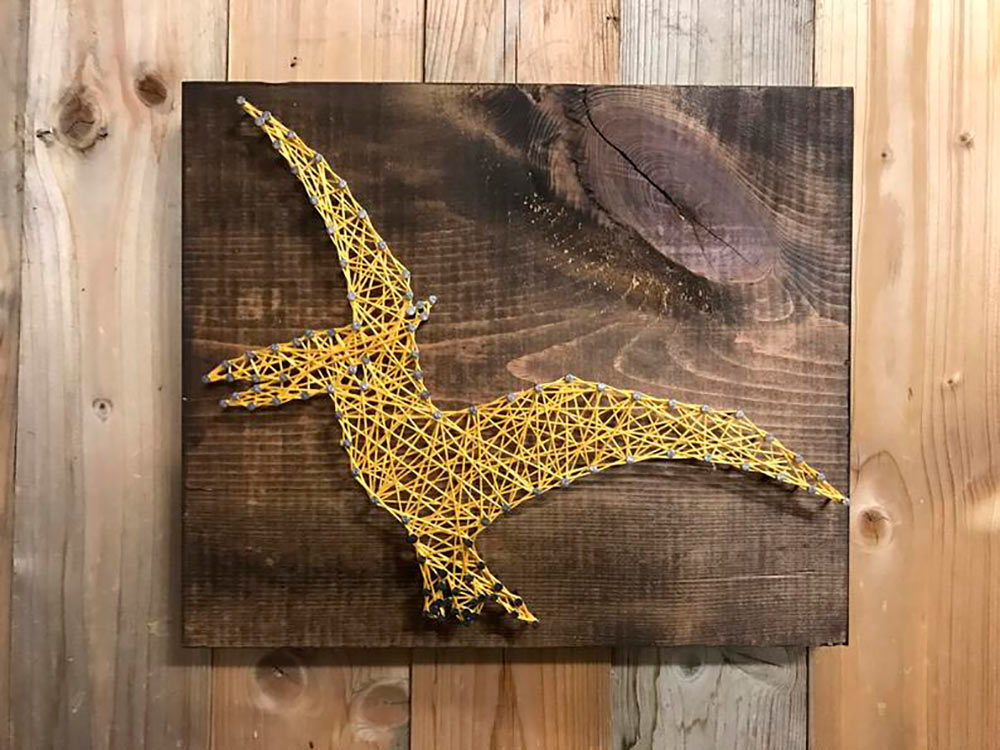 

Набор для творчества STRING ART «Птеродактитель»