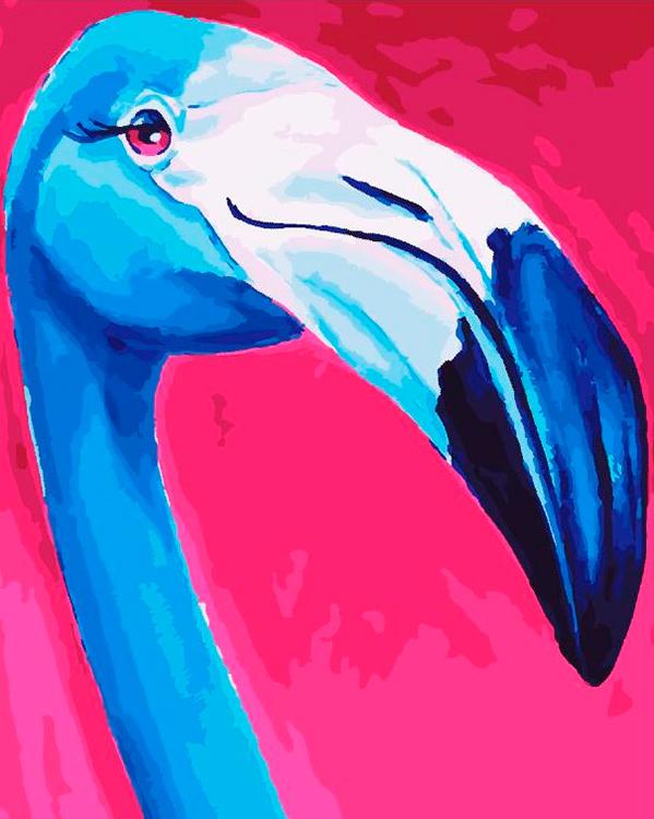 

Картина по номерам «Мистер Фламинго» Alicia VanNoy Call