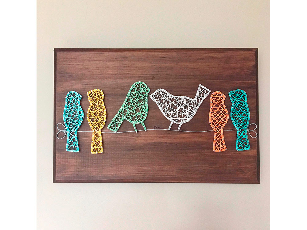 

Набор для творчества STRING ART «Птички на проволочке»