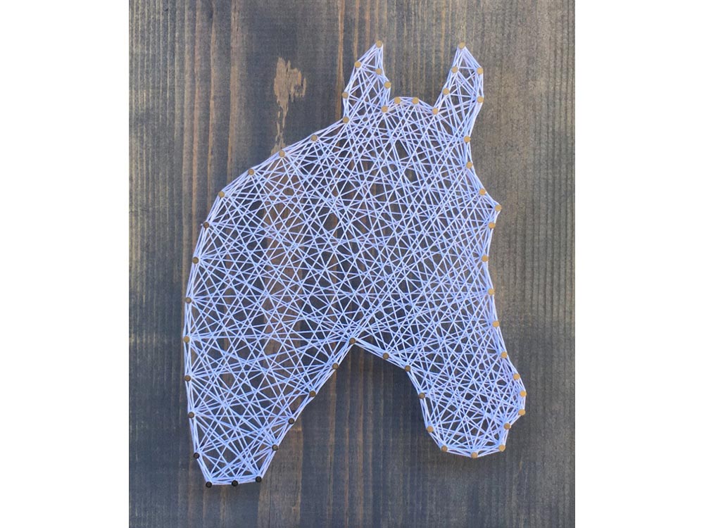 

Набор для творчества STRING ART «Голова лошади»