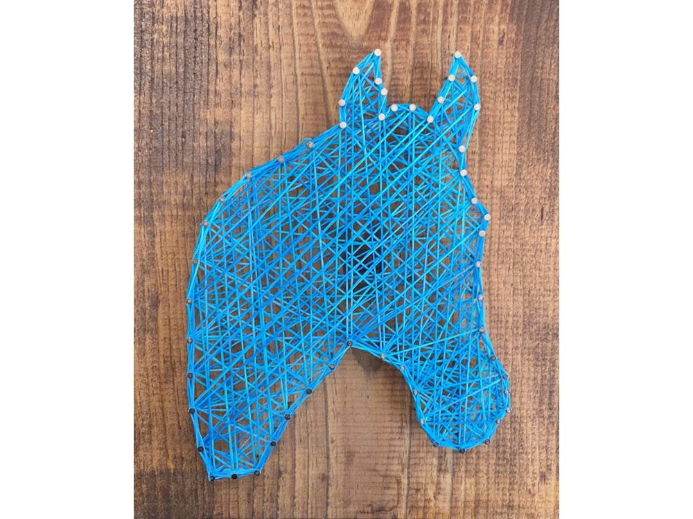 

Набор для творчества STRING ART «Голова лошади 2»