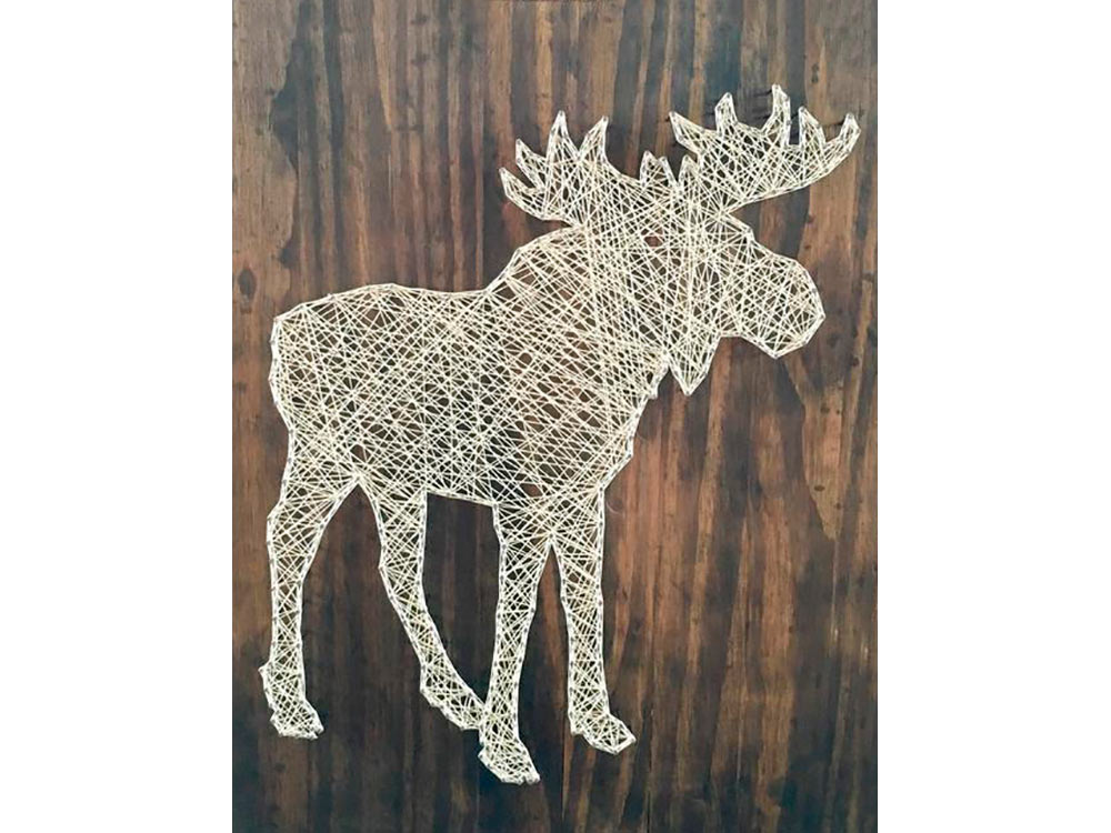 

Набор для творчества STRING ART «Лось на темном фоне», «Лось на темном фоне»
