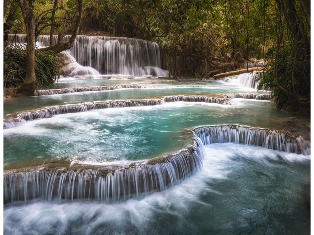 Картина по номерам водопад