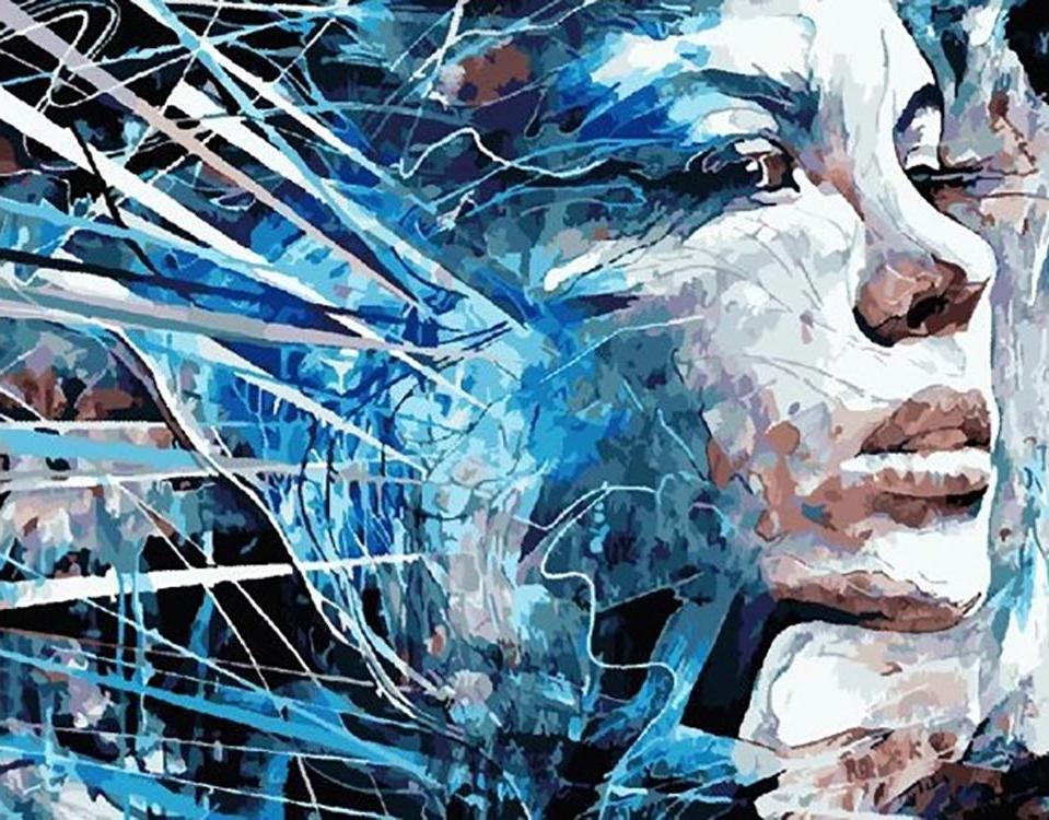 

Картина по номерам «Абстрактный портрет 2» Дэнни О'Коннор, «Абстрактный портрет 2»