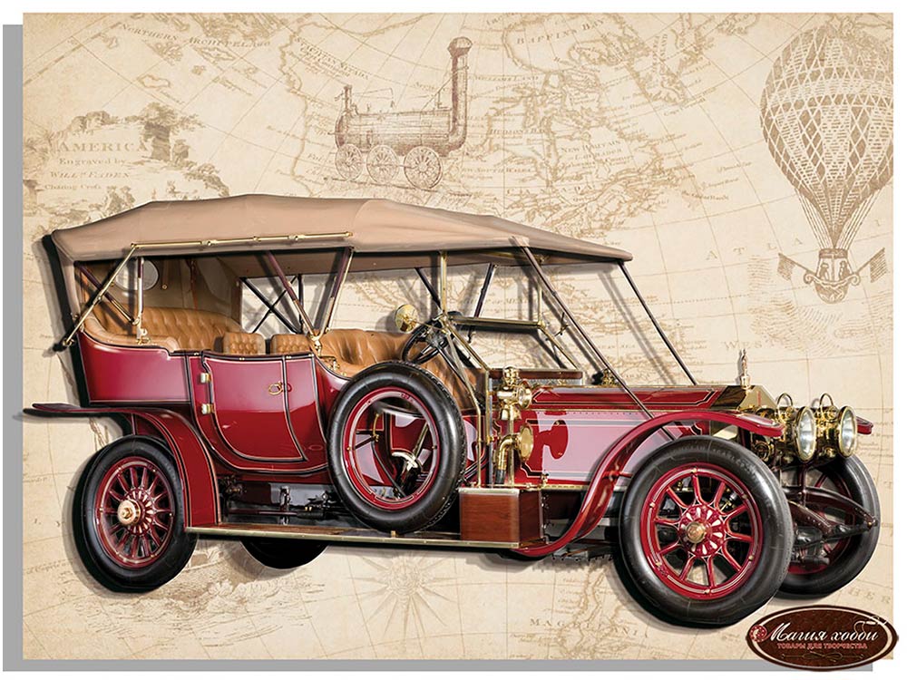 

Папертоль «Ретро Rolls-Royce (красный)», «Ретро Rolls-Royce (красный)»