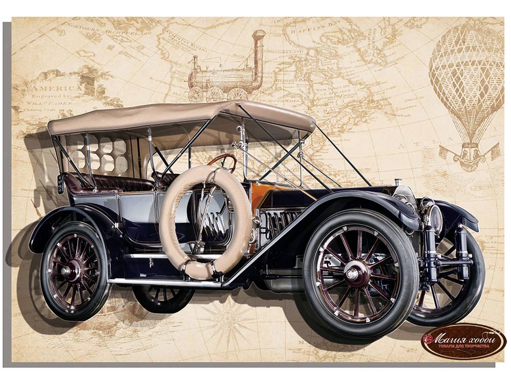 

Папертоль «Ретро Oldsmobile (синий)», «Ретро Oldsmobile (синий)»