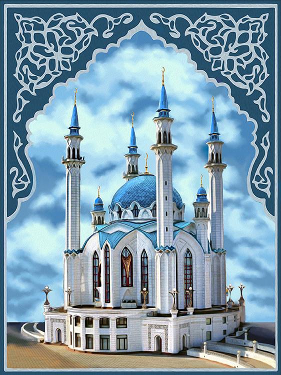 

Алмазная вышивка «Мечеть Кул-Шариф»