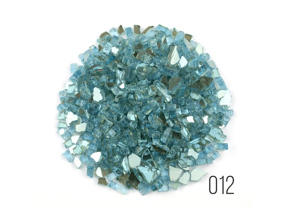 

Стеклянная крошка голубая вода (WaterBlue, фракция 5 мм), LusterGlass Premium