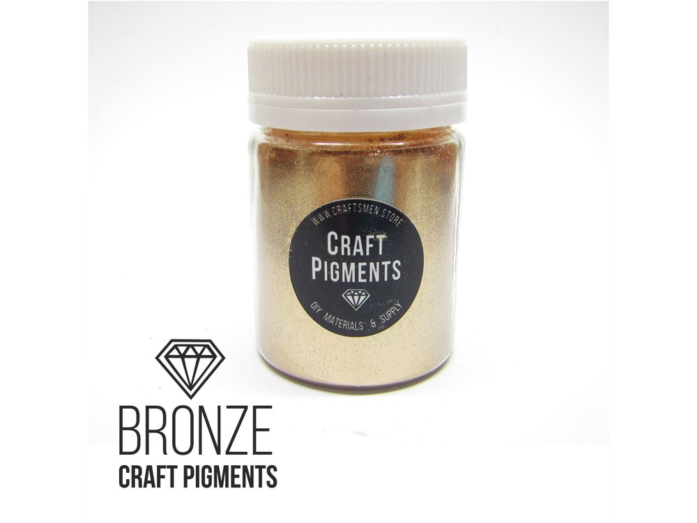 

Пигмент минеральный бронза (Bronze) 10 мл, CraftPigments