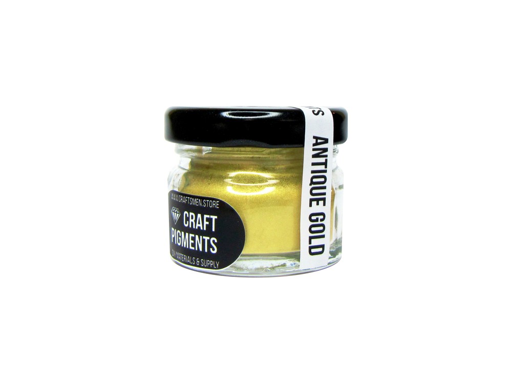 

Пигмент минеральный античное золото (Antiqie Gold) 10 мл, CraftPigments