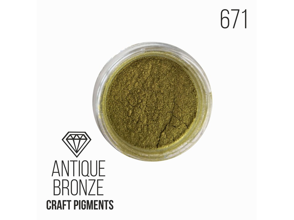 

Пигмент минеральный античная бронза (Antiqie Bronze) 10 мл, CraftPigments