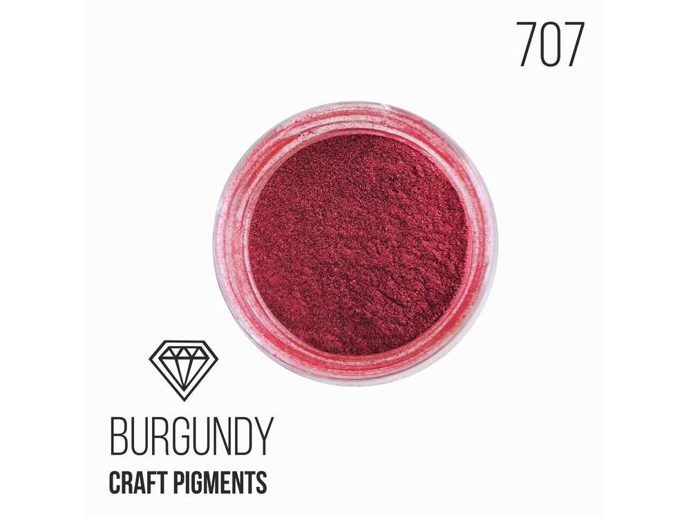 

Пигмент минеральный темно-красный (Burgundy) 10 мл, CraftPigments