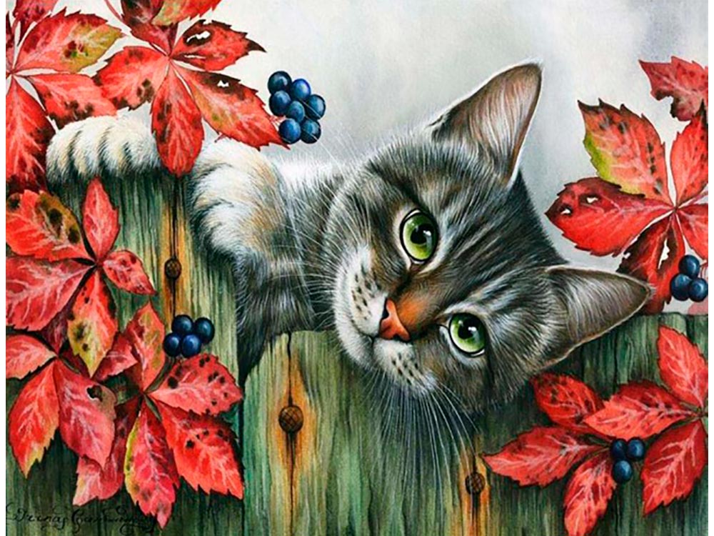 Картинки с рисованными кошками
