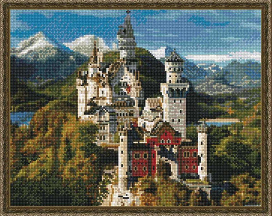 

Алмазная вышивка «Замок Нойшванштайн», «Замок Нойшванштайн»