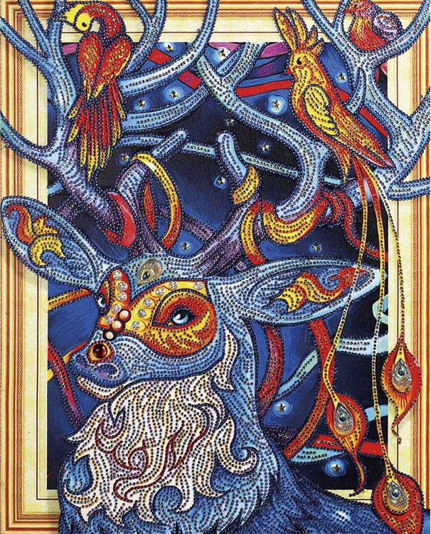 

Алмазная вышивка 5D «Таинственный олень»