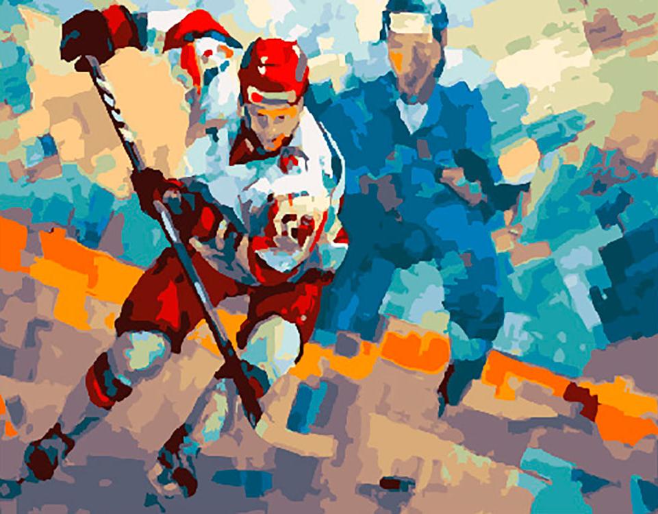 

Картина по номерам «Хоккей» Виктории Чижовой, «Хоккей»