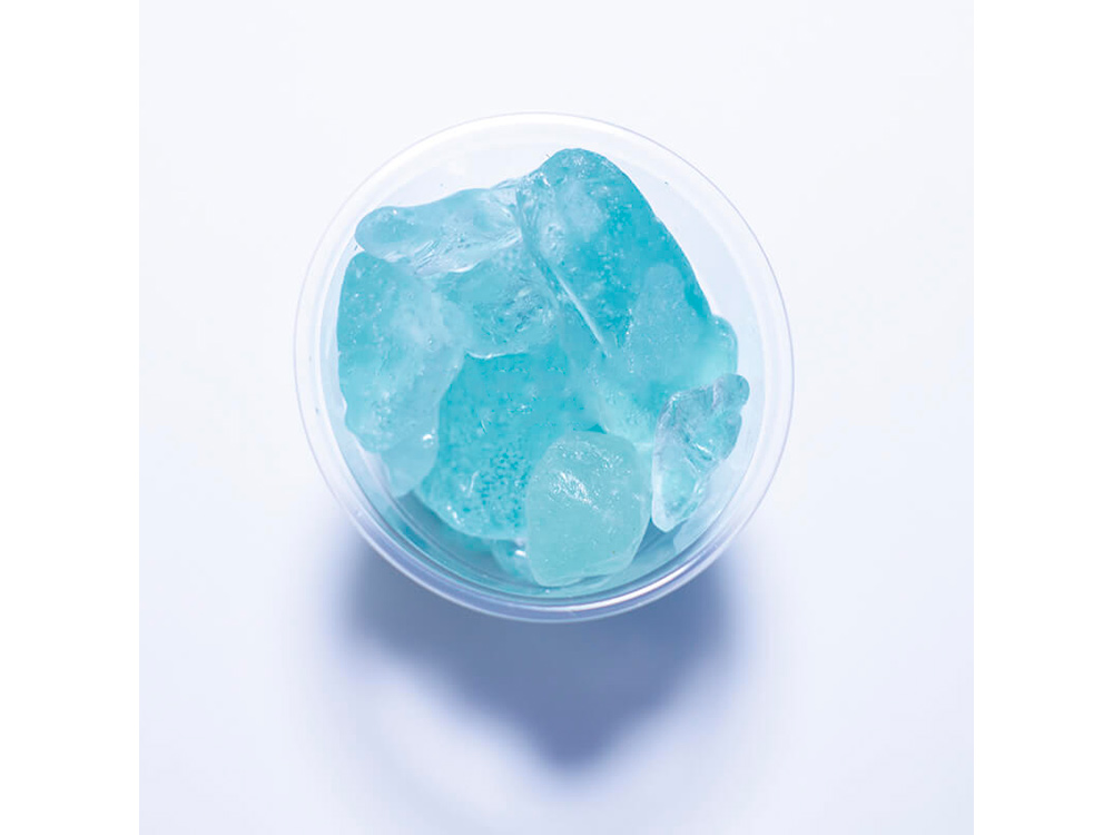 Айс см. Стеклянная крошка в эпоксидной смоле. 80х95 см Ice.