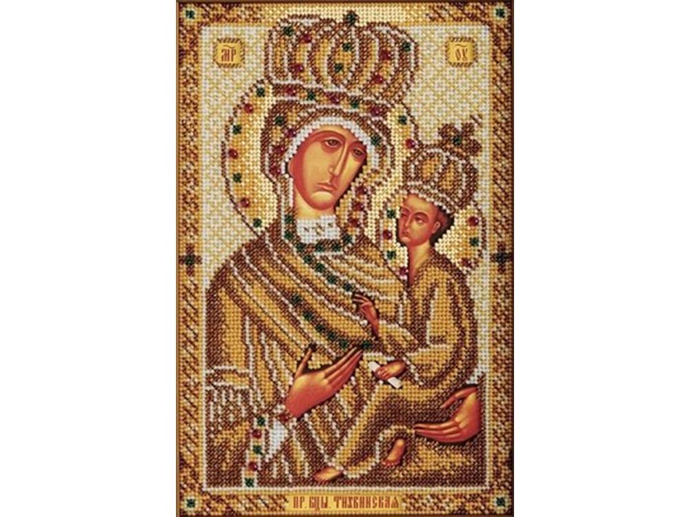 

Набор вышивки бисером «Богородица Тихвинская», «Богородица Тихвинская»