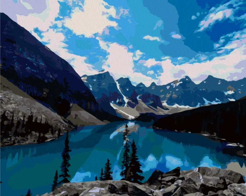 Sunset at Saint Mary Lake - Justified Image Grid - Premium WordPress Gallery