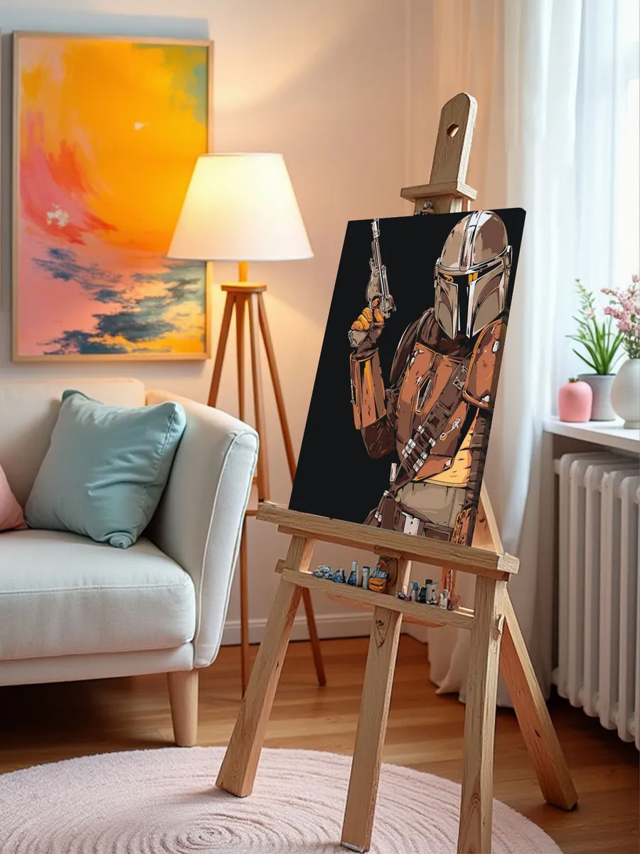 Картина по номерам «Звездные войны-2» — картинка 9