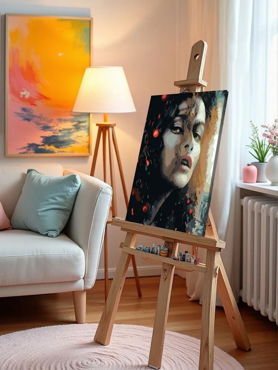 Картина по номерам «Беллатриса Лестрейндж 2» — картинка 9