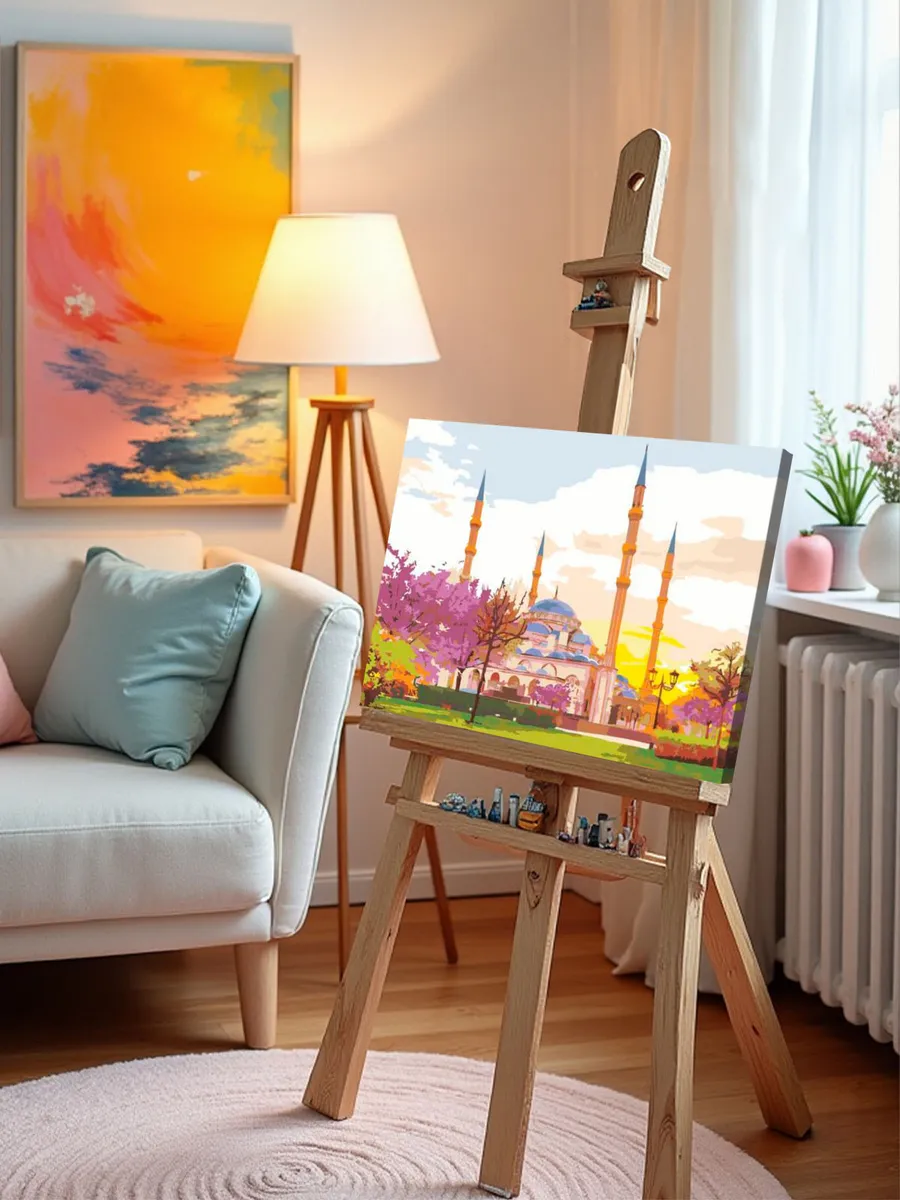 Картина по номерам «Мечеть Сердце Чечни» — картинка 9