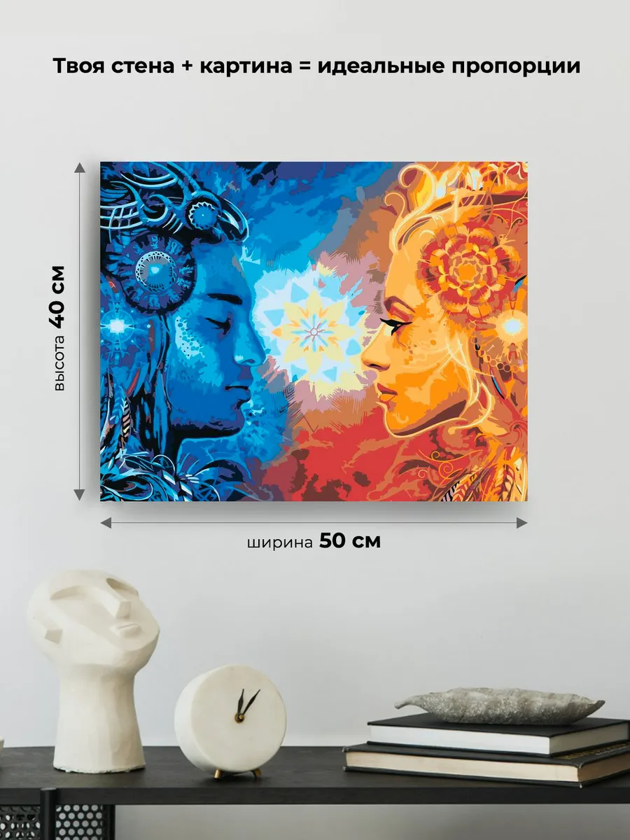 Картина по номерам «Гармония» — картинка 3