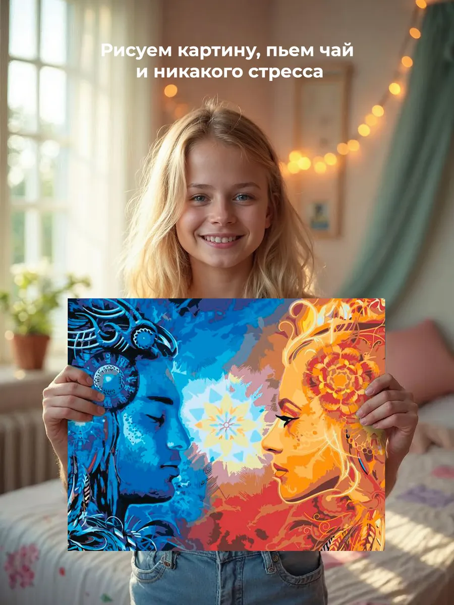 Картина по номерам «Гармония» — картинка 6