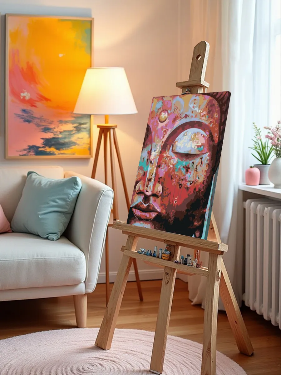 Картина по номерам «Будда Арт» — картинка 9