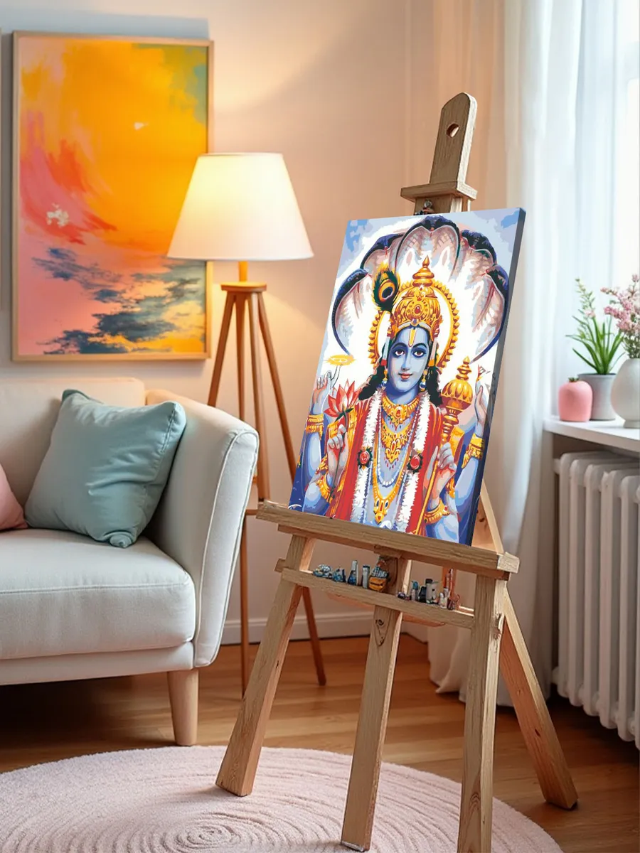 Картина по номерам «Вишну» — картинка 9