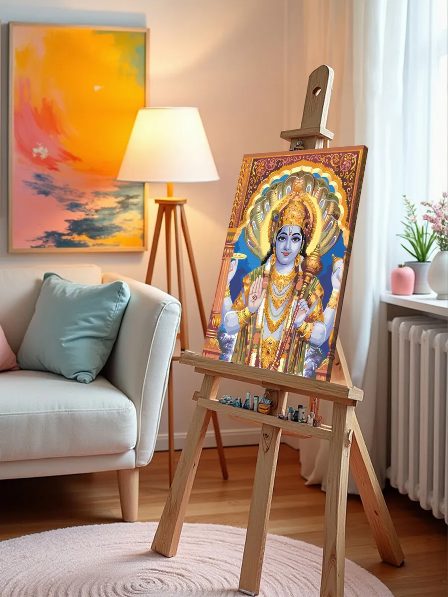 Картина по номерам «Вишну 2» — картинка 9