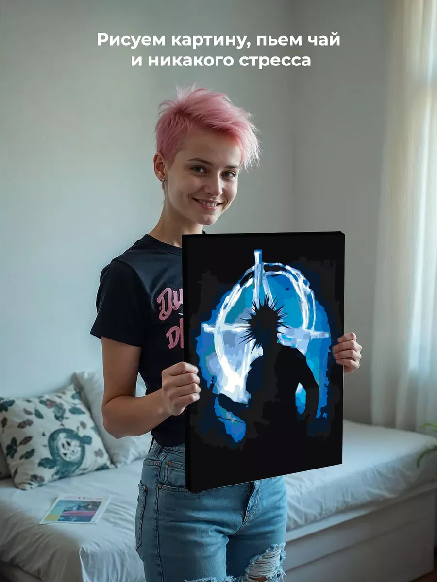 Картина по номерам «КиШ Король и Шут: Арт 1» — картинка 6