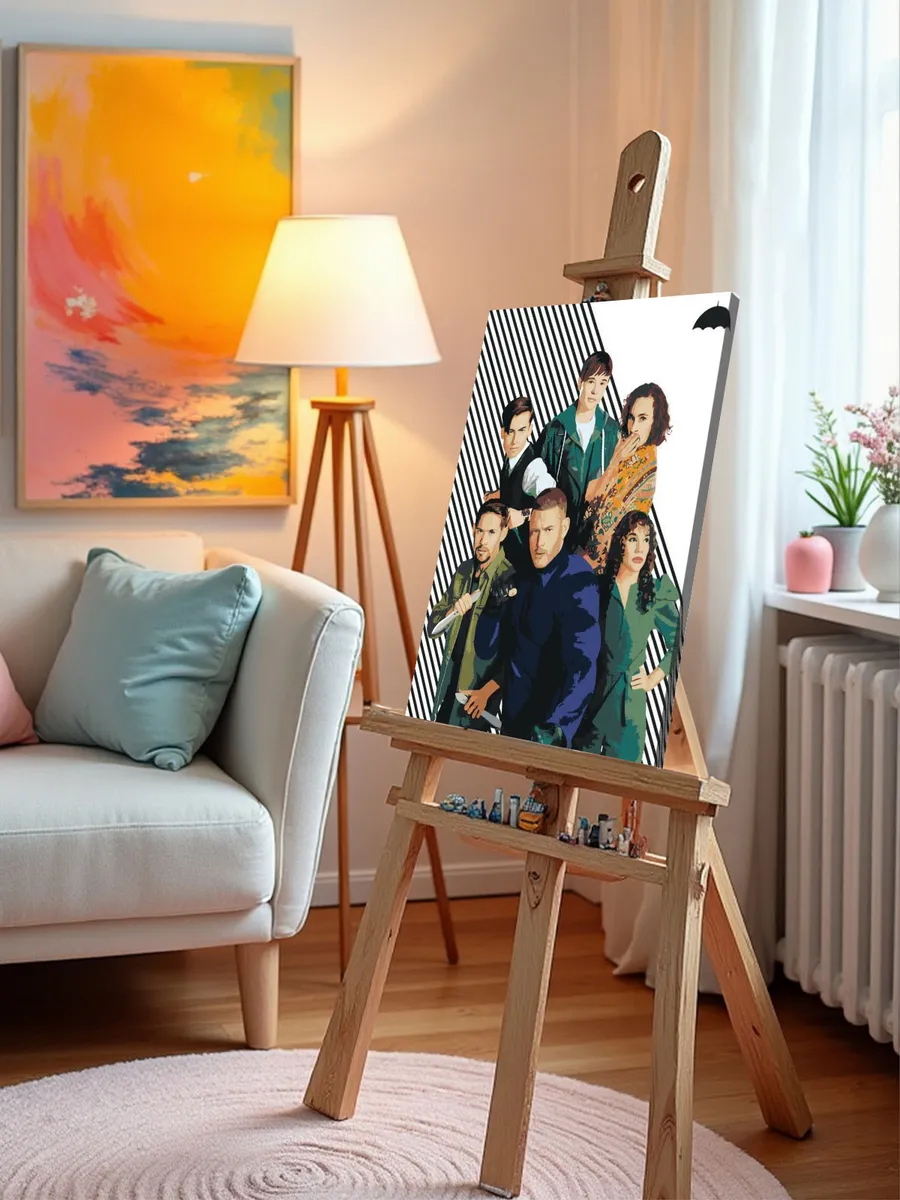 Картина по номерам «Академия Амбрелла: Герои 3» — картинка 10