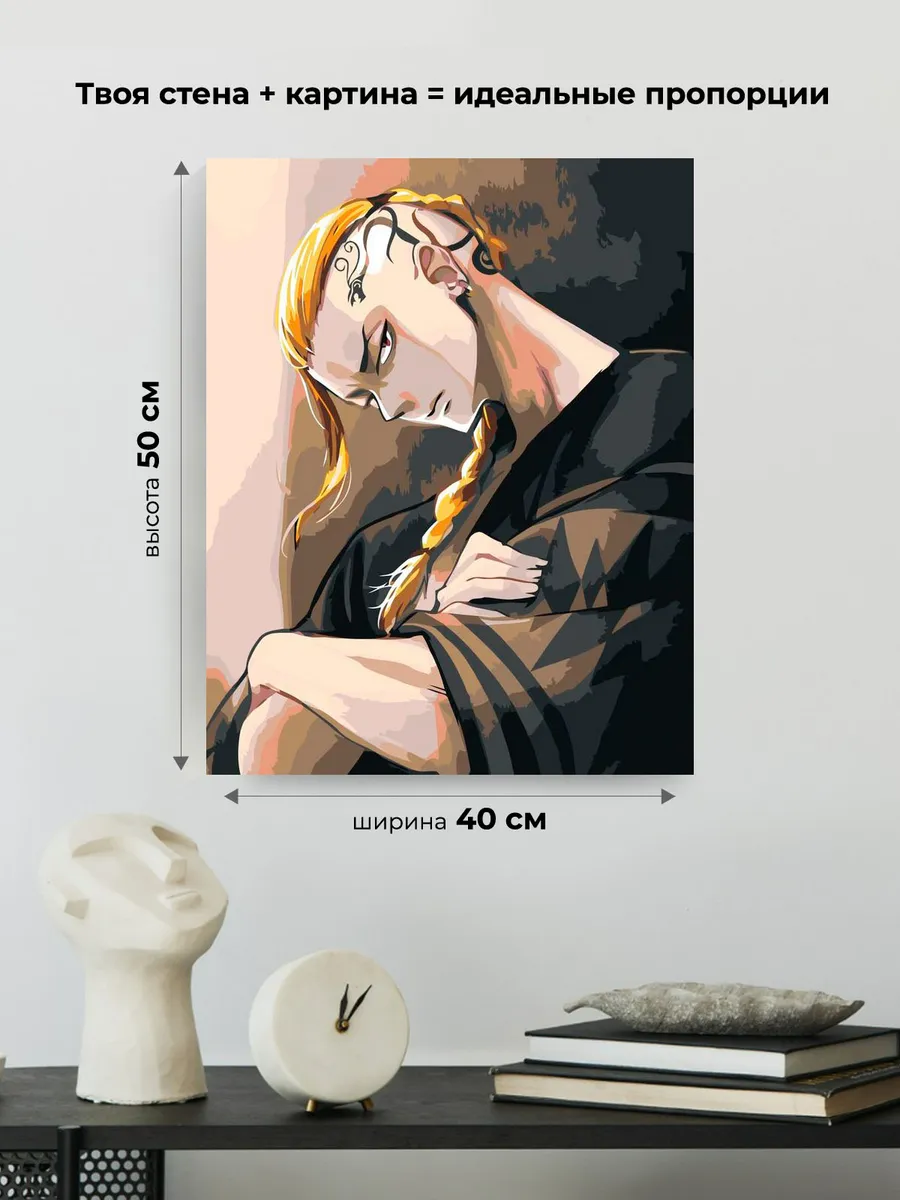 Картина по номерам «Аниме Токийские Мстители: Дракен Арт» — картинка 3