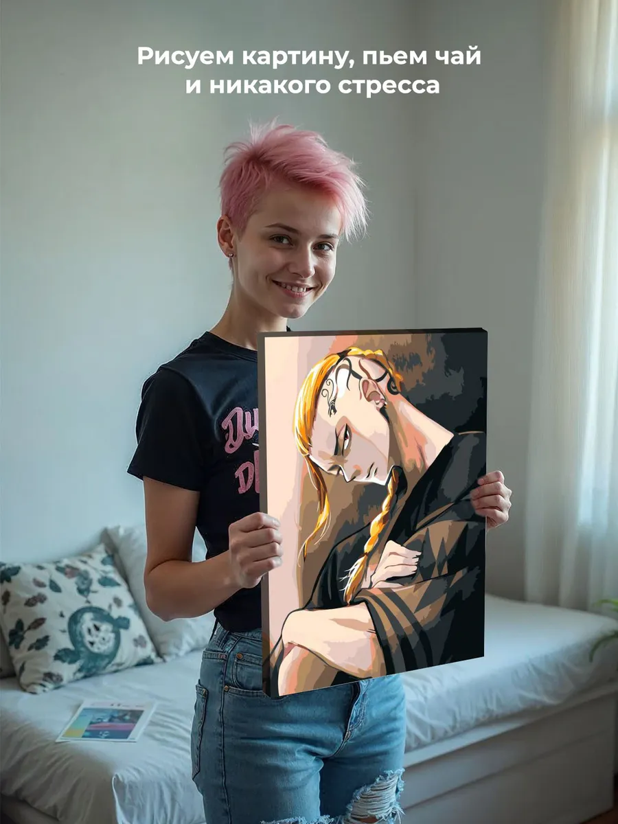 Картина по номерам «Аниме Токийские Мстители: Дракен Арт» — картинка 6