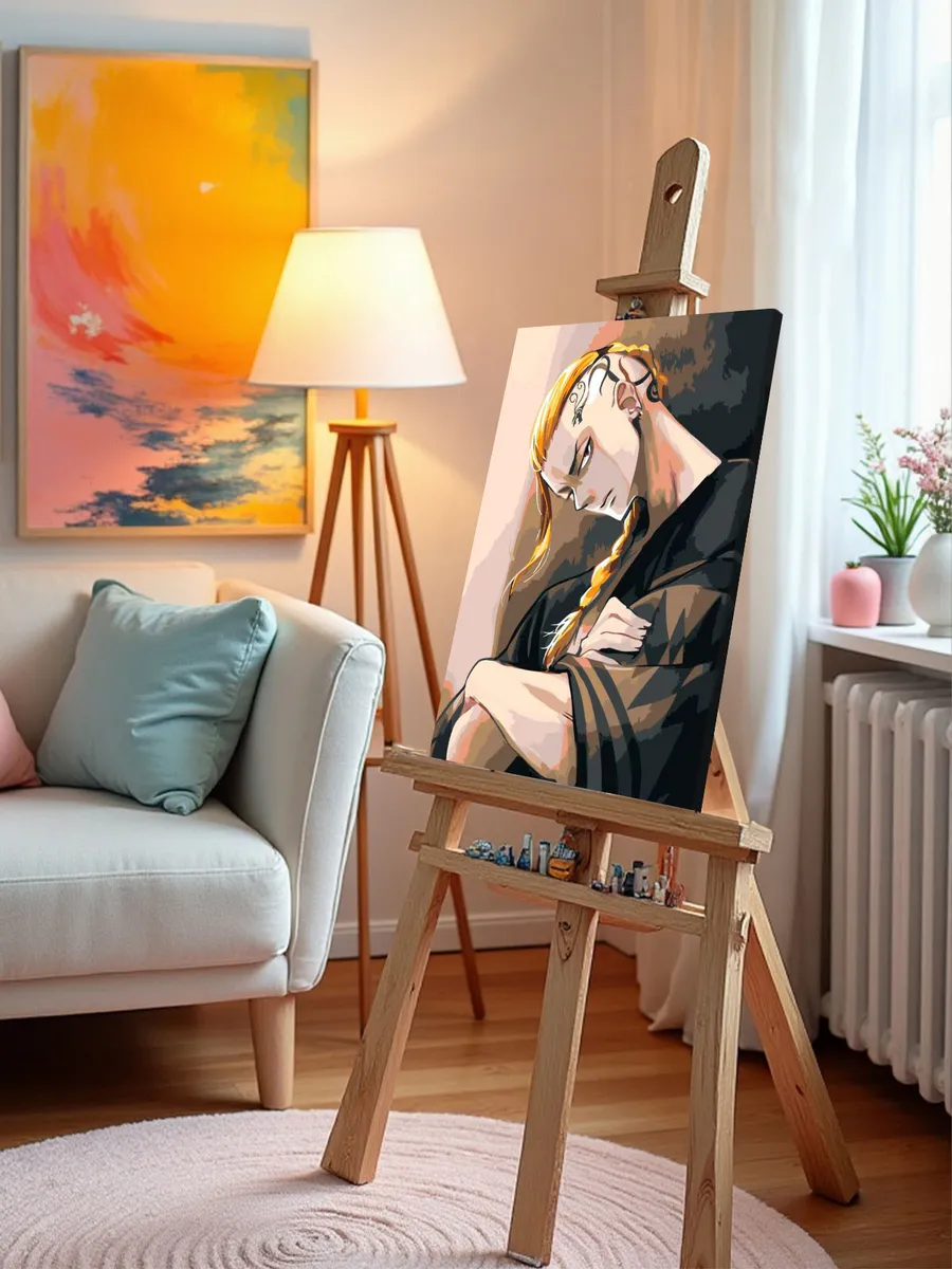 Картина по номерам «Аниме Токийские Мстители: Дракен Арт» — картинка 9