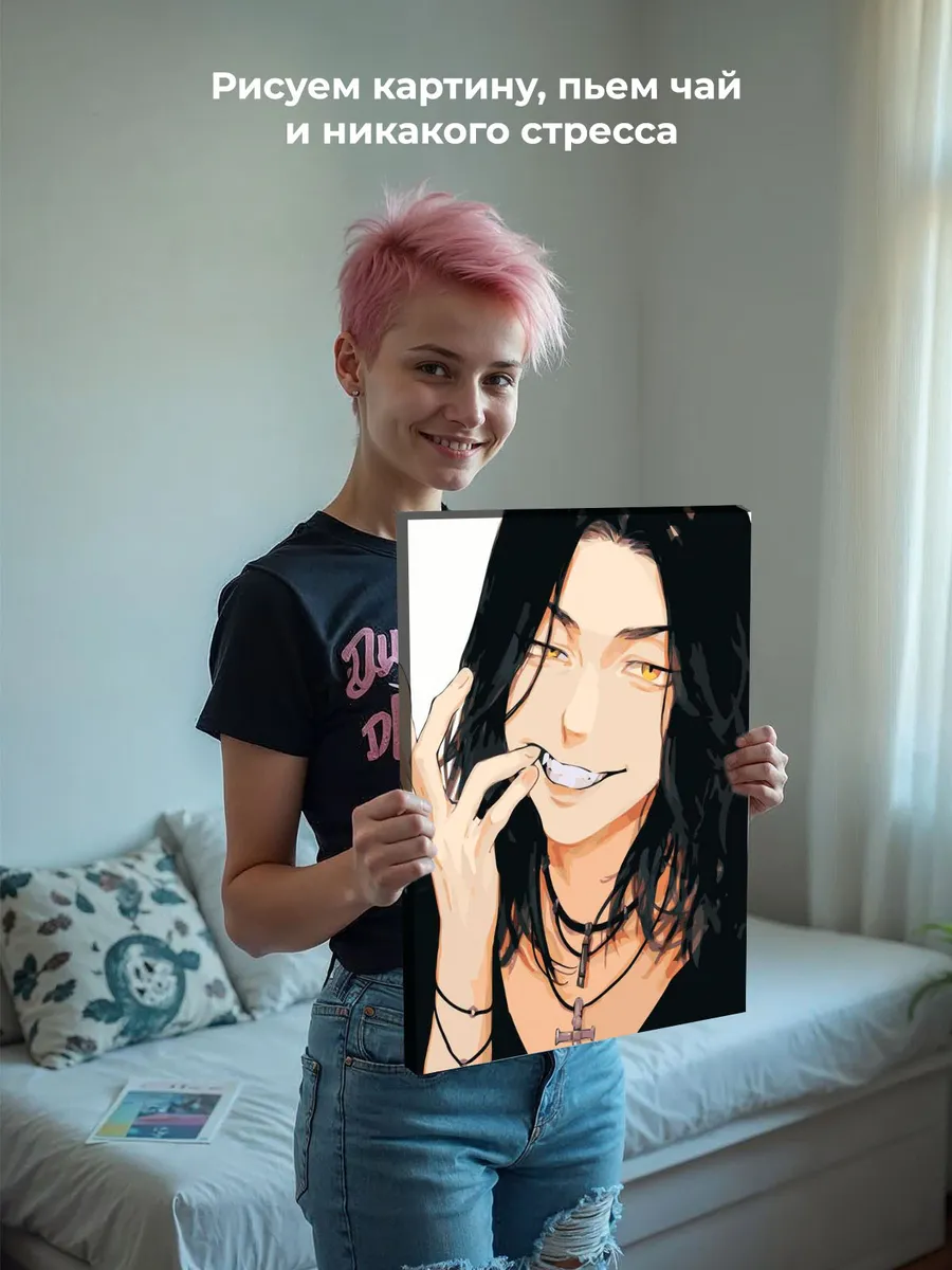 Картина по номерам «Аниме Токийские Мстители: Баджи Кейске 3» — картинка 6