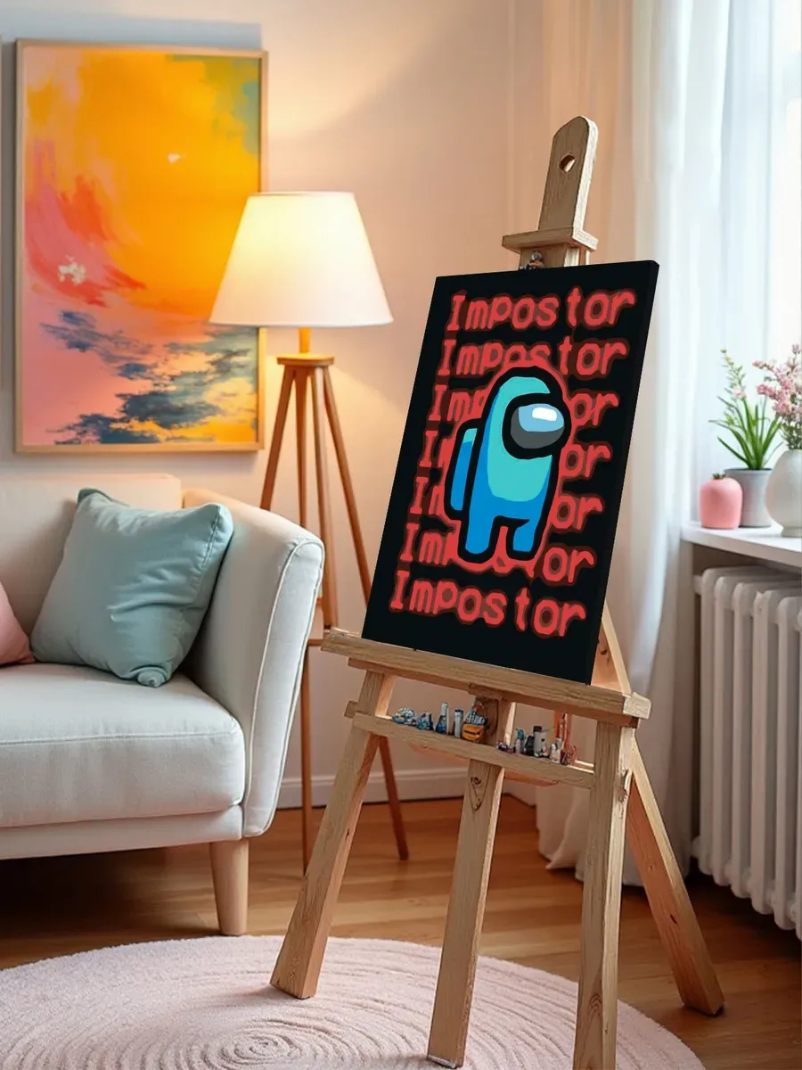 Картина по номерам «Among Us Амонг Ас: Предатель» — картинка 9