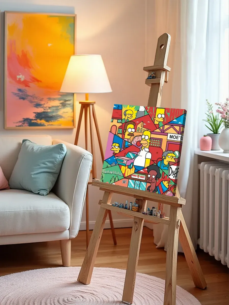Картина по номерам «Simpsons Симпсоны: Арт» — картинка 9