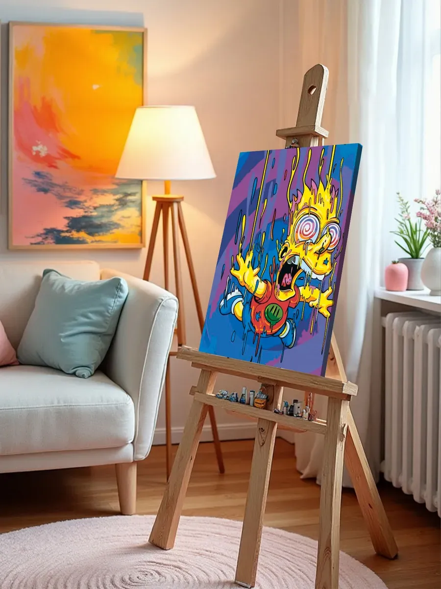 Картина по номерам «Simpsons Симпсоны: Барт» — картинка 9