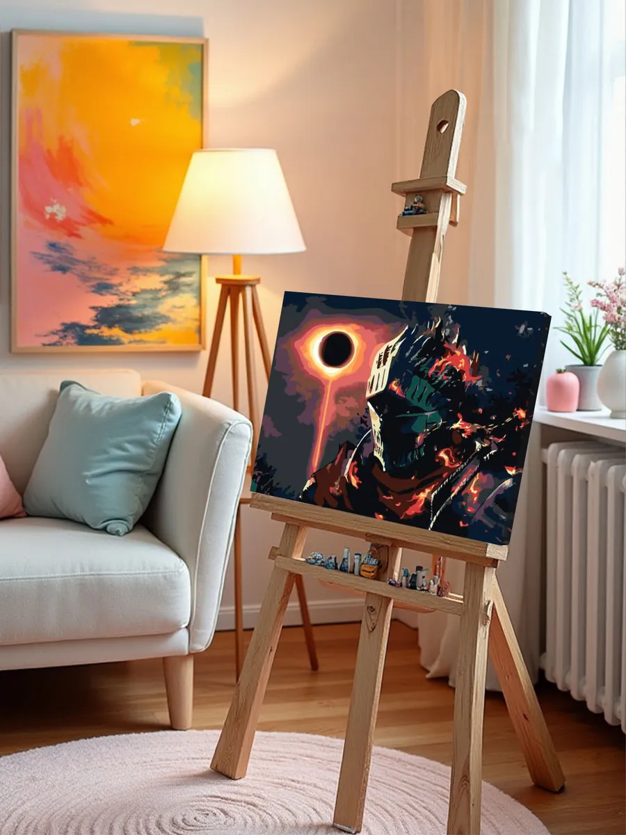 Картина по номерам «Dark Souls Дарк Соулс: Душа пепла 2» — картинка 9