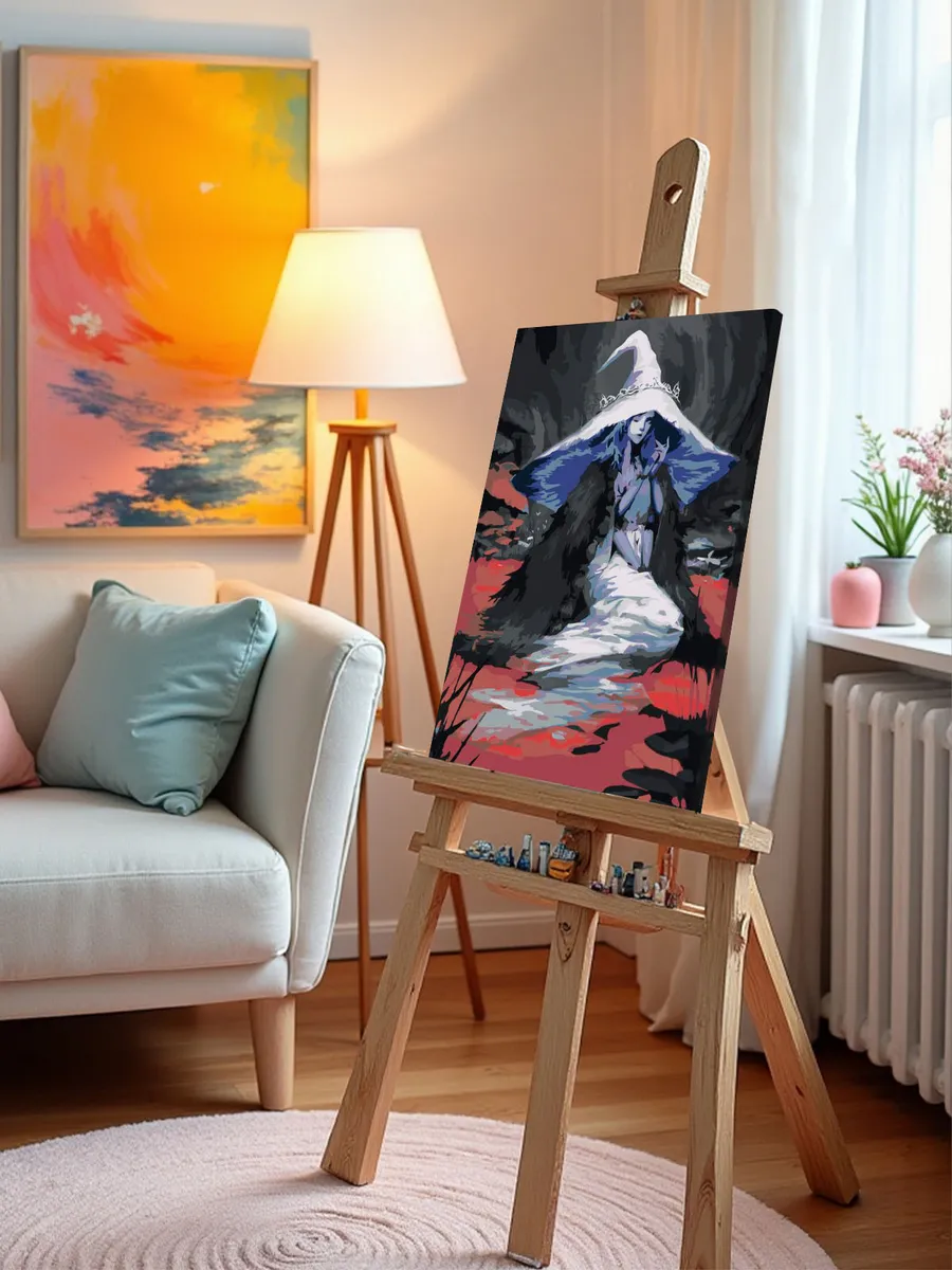 Картина по номерам «Elden Ring Элден Ринг: Ренни Колдунья 2» — картинка 9