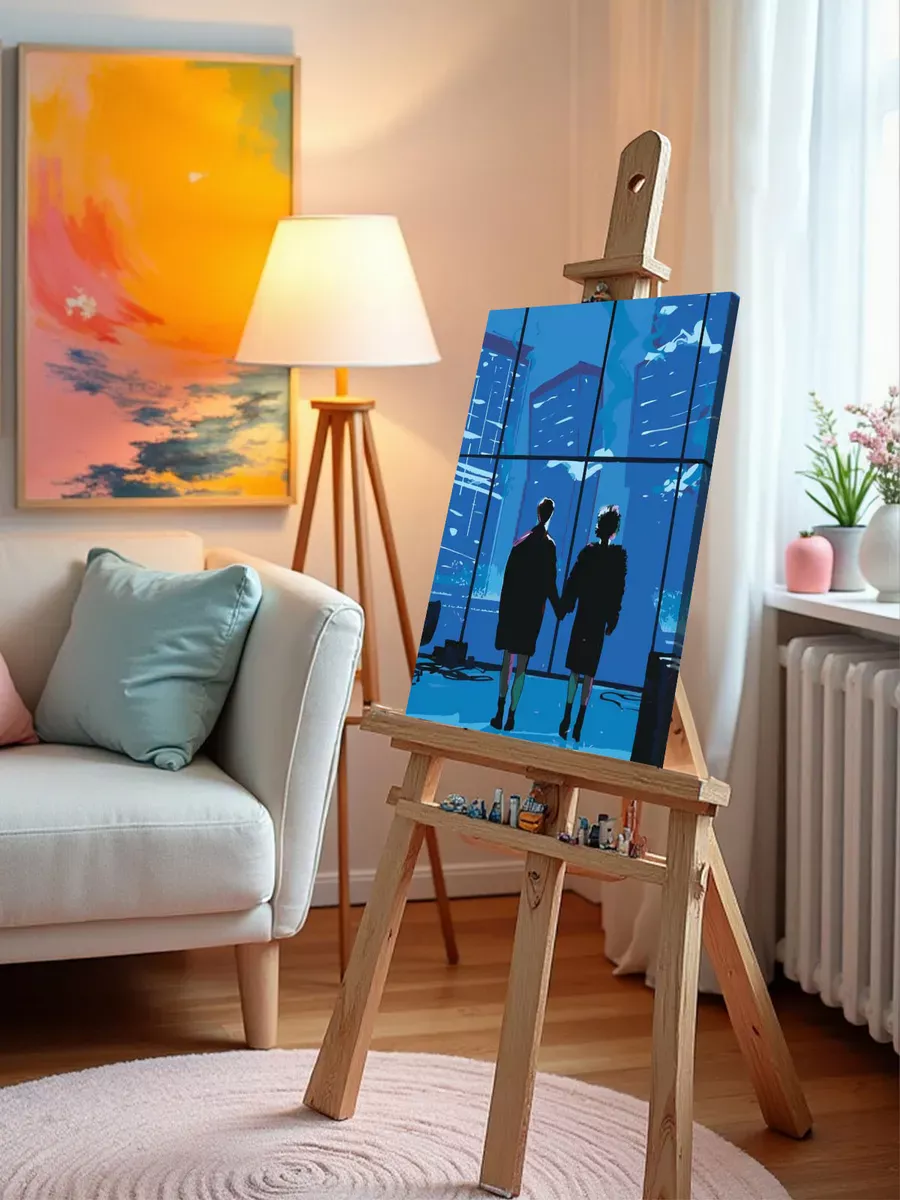 Картина по номерам «Бойцовский клуб: Рассказчик и Марла» — картинка 9