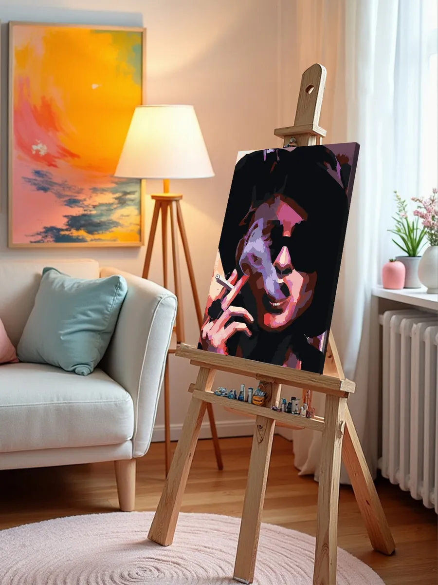 Картина по номерам «Бойцовский клуб: Марла Сингер - Хелена Бонем Картер 3» — картинка 9