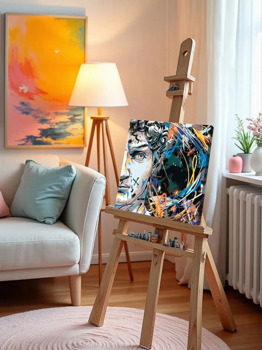 Картина по номерам «Античные статуи: Давид Арт 6» — картинка 9