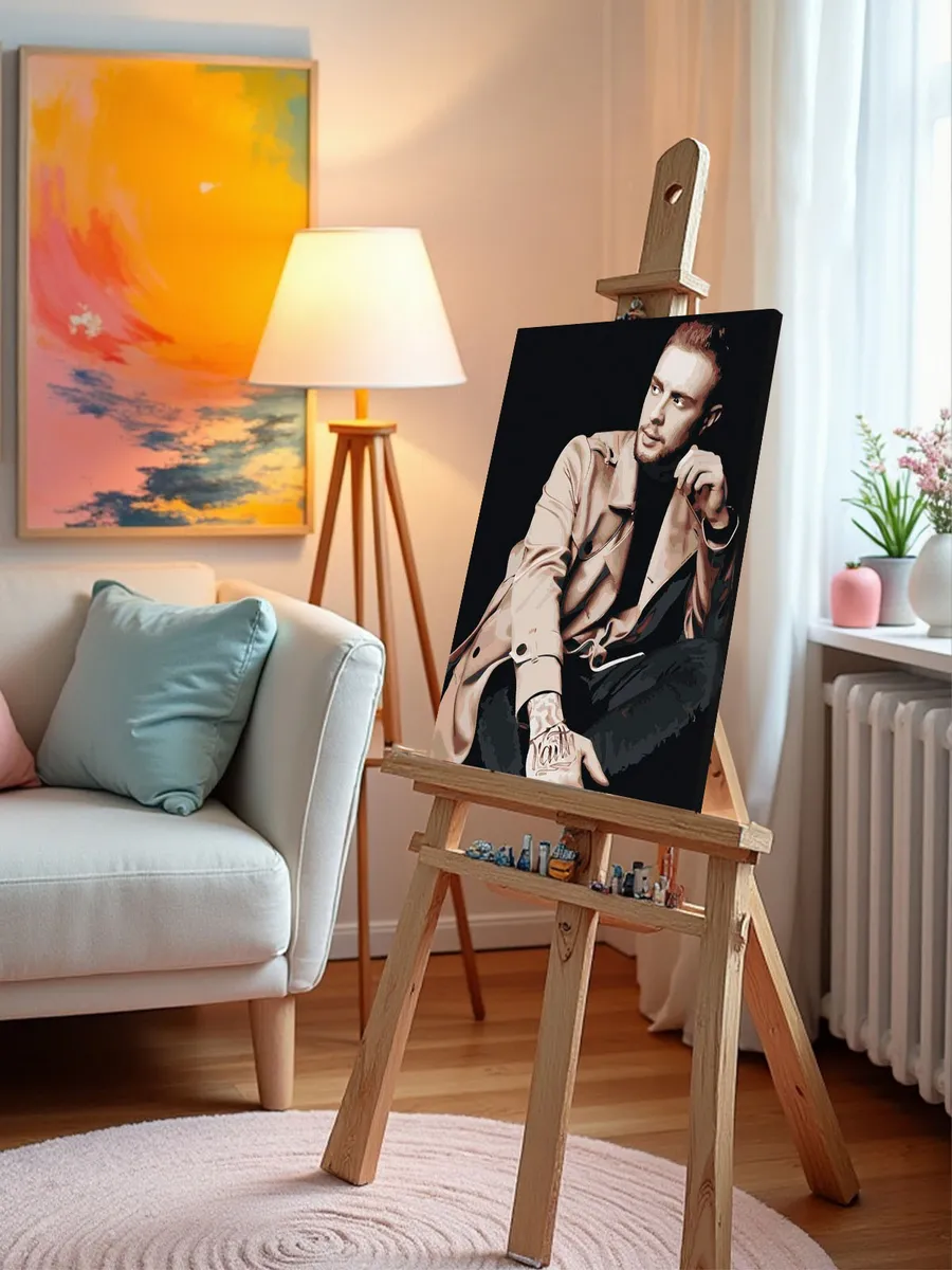 Картина по номерам «Егор Крид 4» — картинка 9