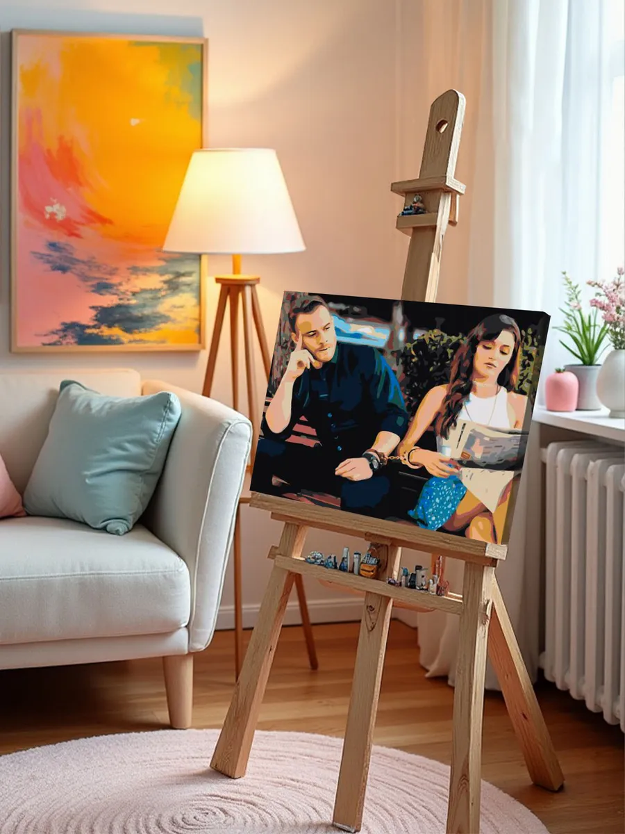 Картина по номерам «Постучись в мою дверь: Эда и Серкан Болат 4» — картинка 9