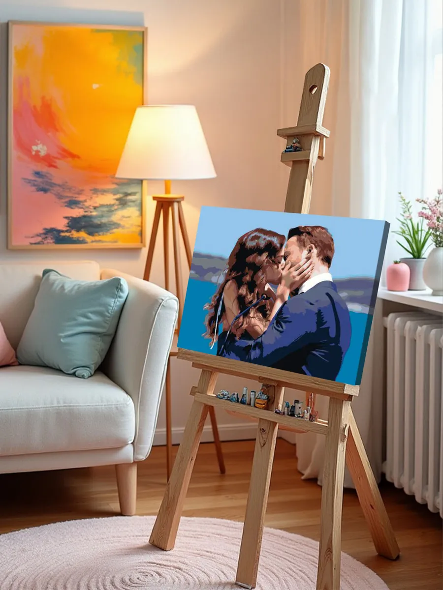 Картина по номерам «Постучись в мою дверь: Эда и Серкан Болат 10» — картинка 9