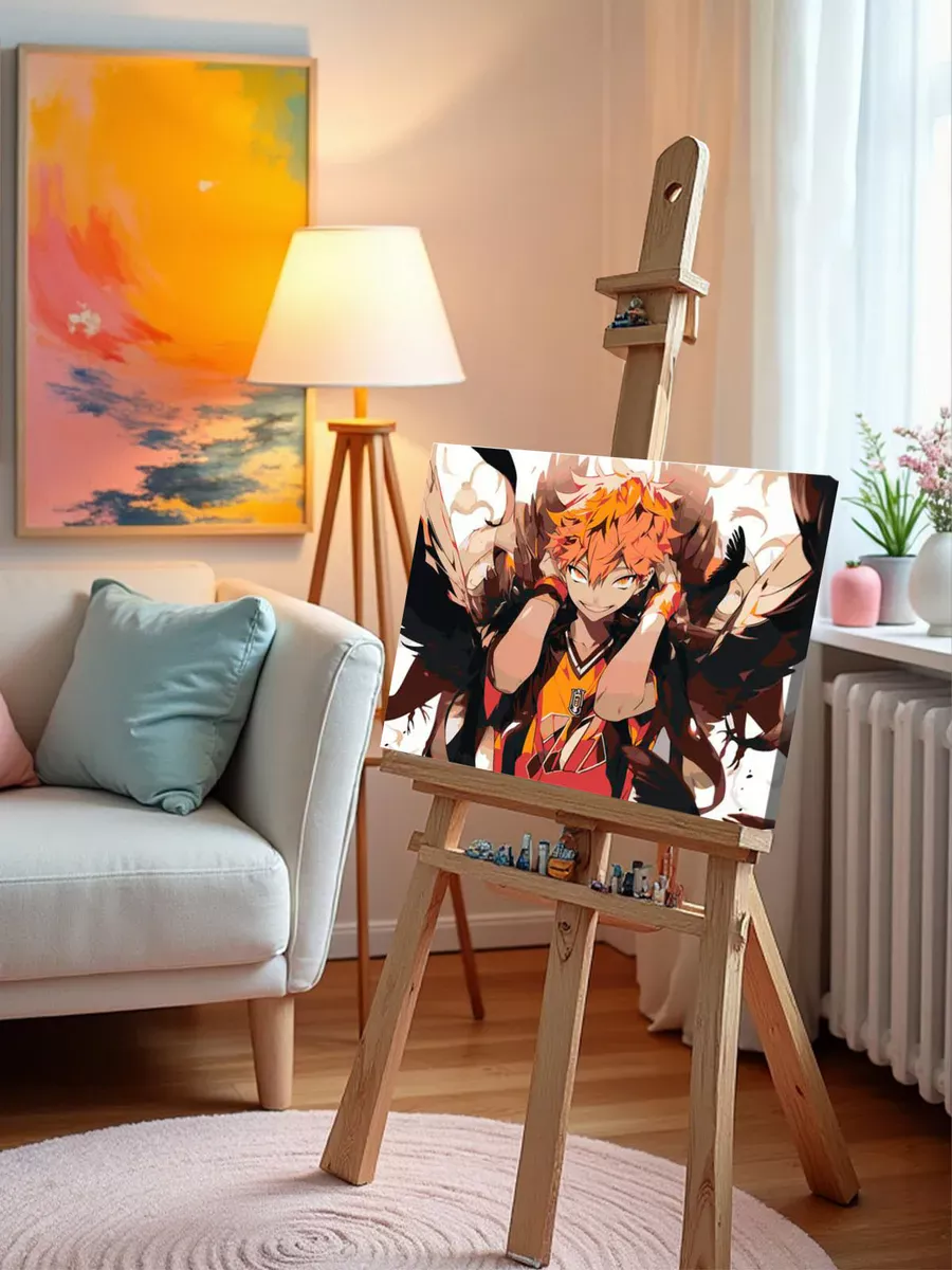 Картина по номерам «Аниме Волейбол Haikyu: Шоё Хината» — картинка 9