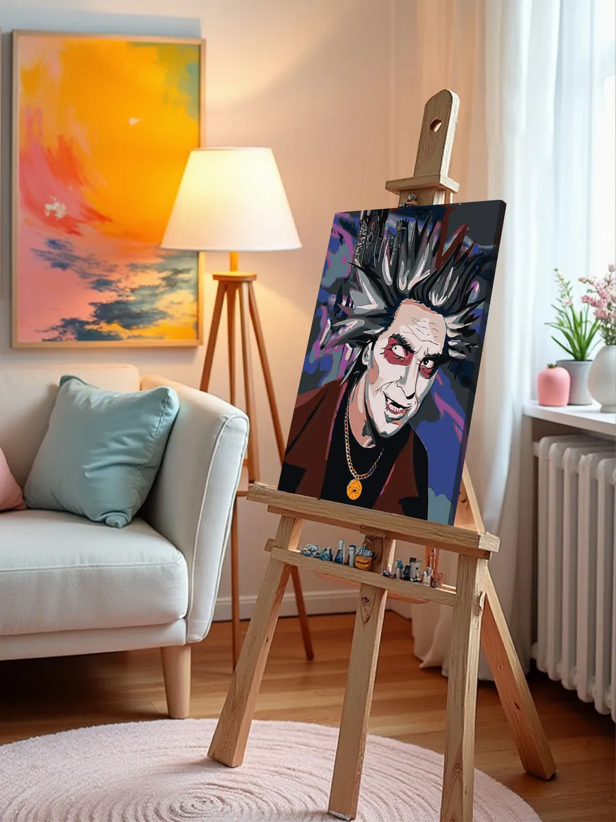 Картина по номерам «КиШ Король и Шут: Михаил Горшенев Арт» — картинка 9